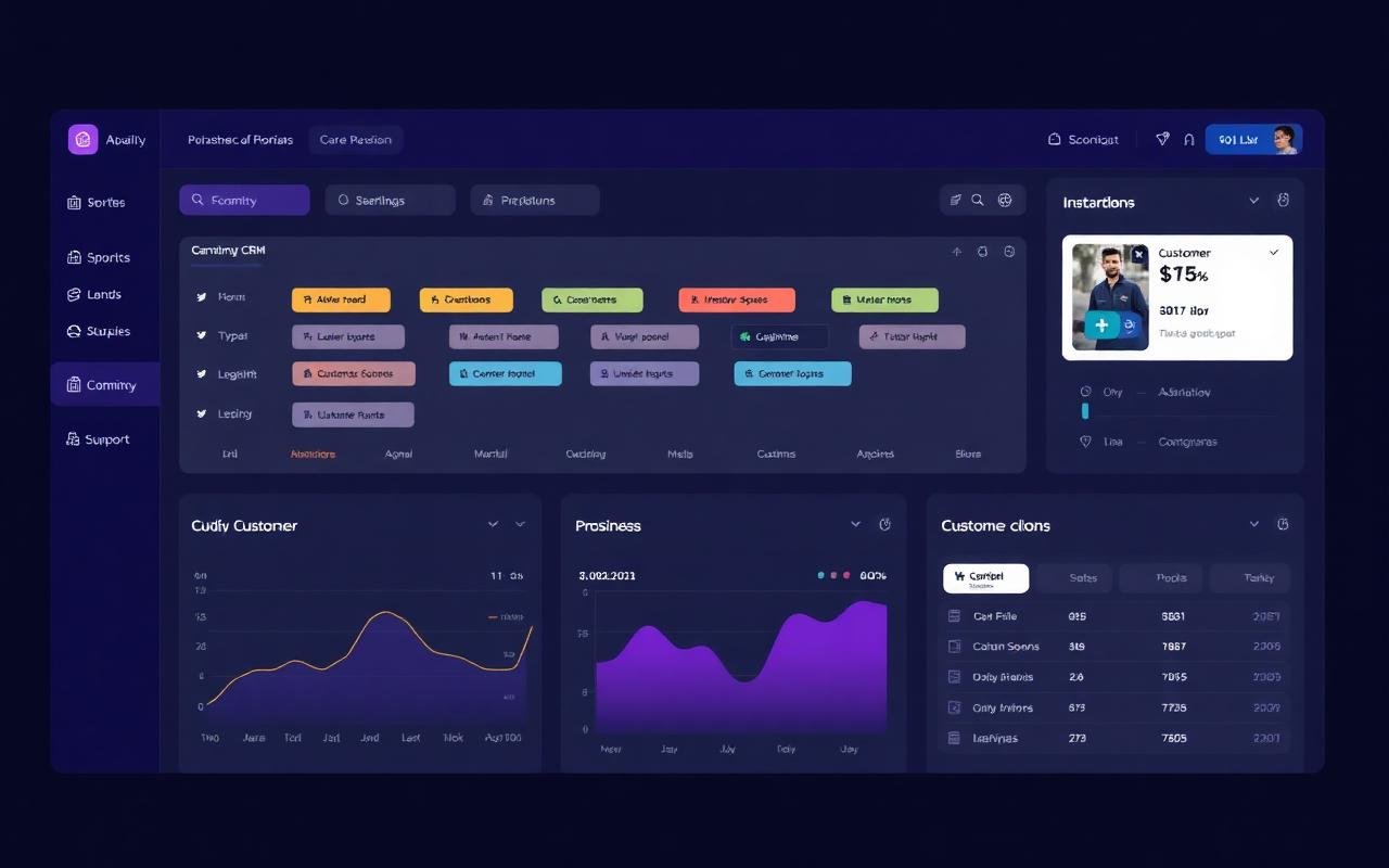 Vertex CRM — Enterprise SaaS project by PulsXMedia